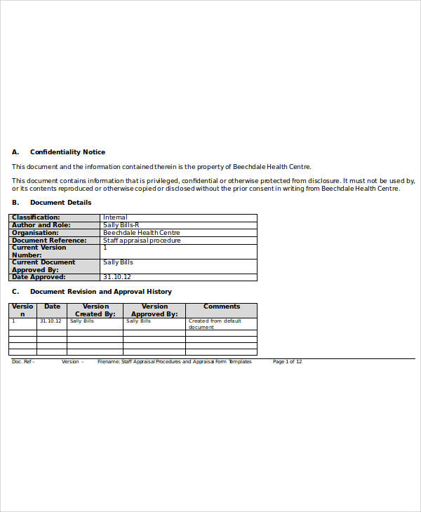nursing staff appraisal form1