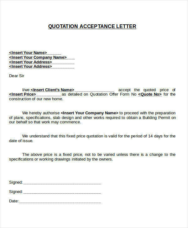 price quotation acceptance letter1