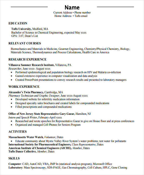 professional engineer resume format1