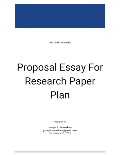 proposal essay for research paper template