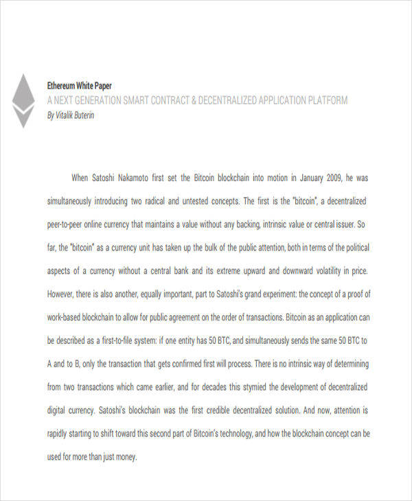 Sample White Paper Template from images.sampletemplates.com