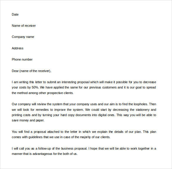 Business Plan Proposal Email - Shouldirefinancemyhome