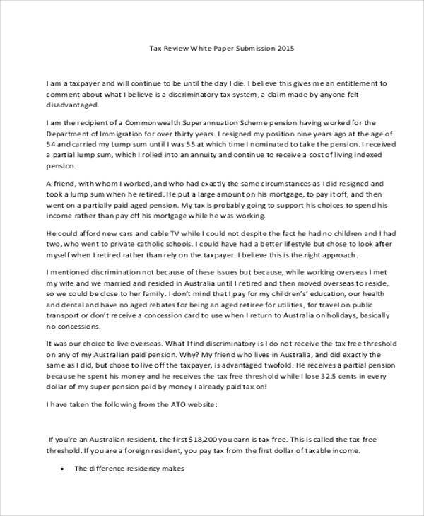 tax review white paper1