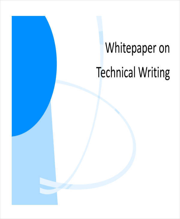 technical writing white paper