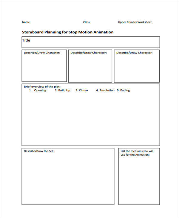 FREE 6+ Movie Storyboard in MS Word | PDF