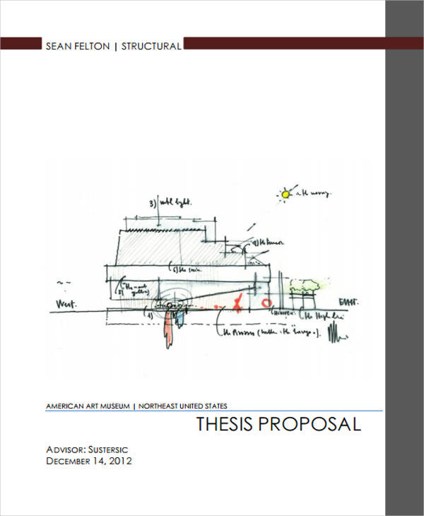 architectural thesis survey