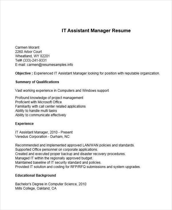 assistant it manager1