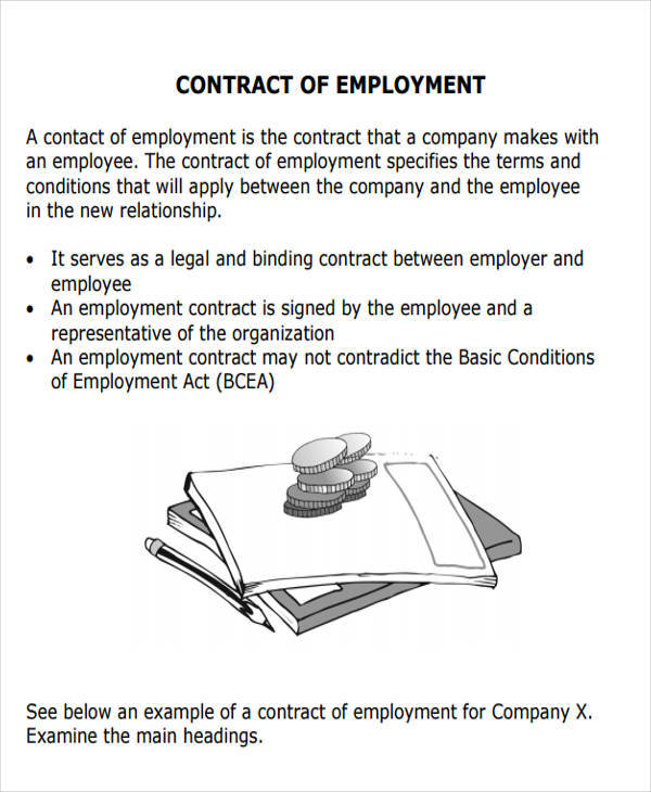basic employment contract