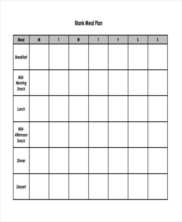 blank meal plans1