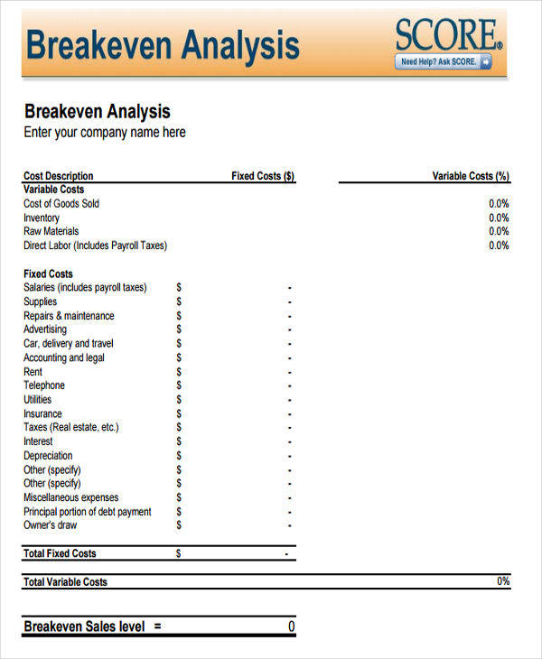 free-7-breakeven-analysis-templates-in-ms-word-pdf-excel