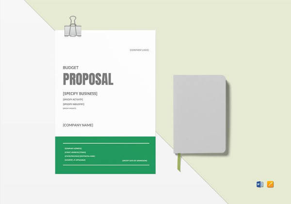 budget proposal template