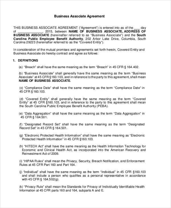 business associate contract1