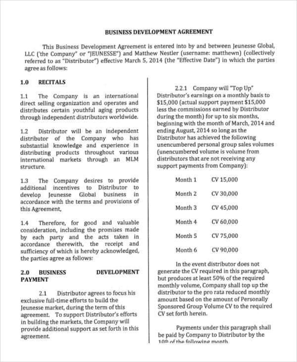 business development contract1