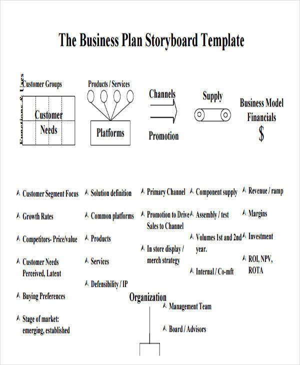 FREE 35+ Sample Professional Storyboard Templates in MS Word | PDF