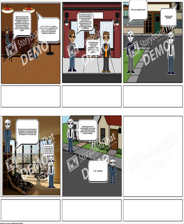 business process storyboard