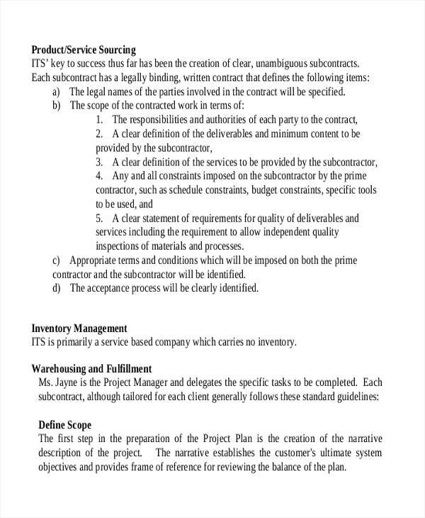business proposal for it company