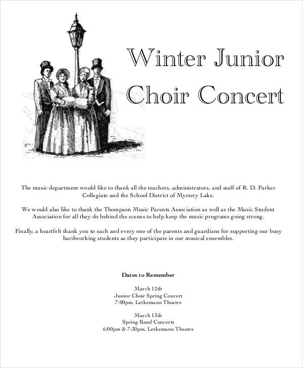 choir concert