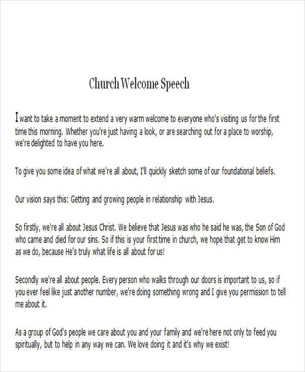 What to Say to Greet Church Visitors