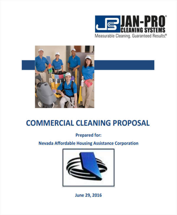 12+ Cleaning Proposal Templates – Free Documents in Word 