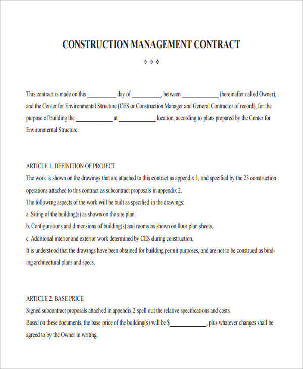 construction management contract1