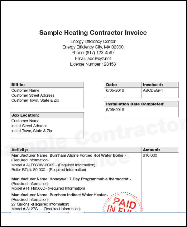 5 Work Receipt Template Examples In Word PDF