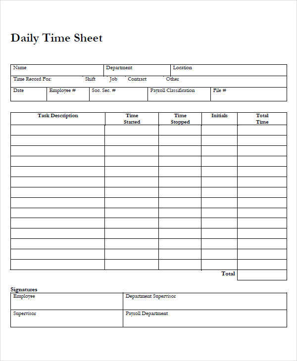 daily task timesheet1
