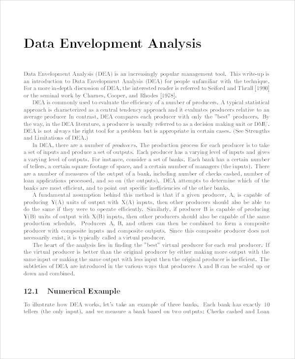 data envelopment analysis bcc model in excel