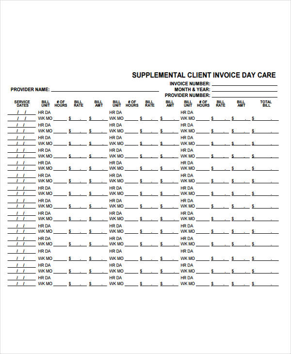 free 14 simple invoice templates in ms word pdf