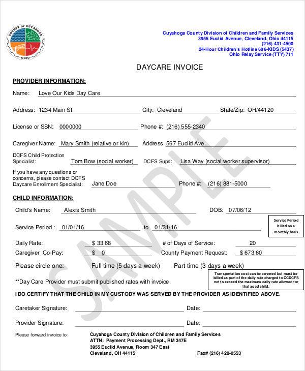 free-8-daycare-invoice-templates-in-ms-word-pdf
