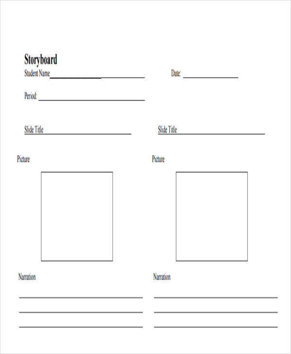 digital storyboard example