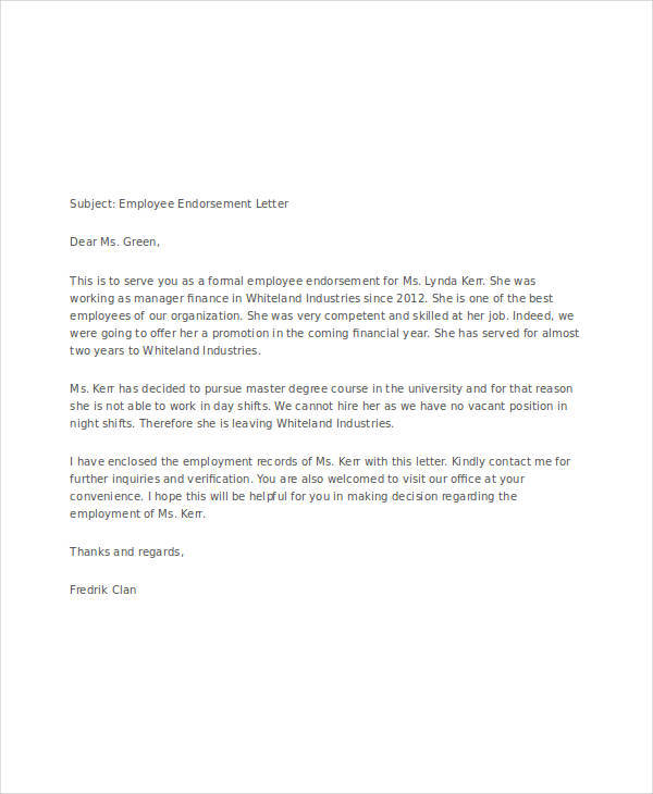 Letter Of Hired Employee from images.sampletemplates.com