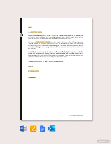 Free 30 Sample Thank You Letter Templates To Boss In Pdf Ms Word