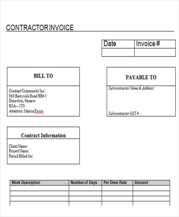 general contractor invoice1