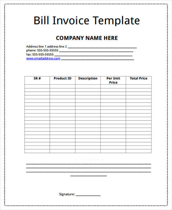 generic billing invoice1