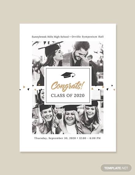 sample graduation program covers