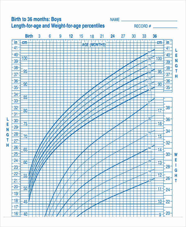 Printable Growth Chart For Preschoolers