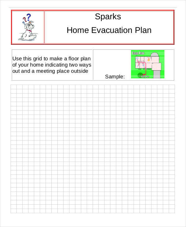 home evacuation plan