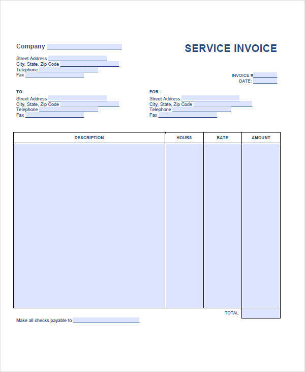 FREE 5+ IT Invoice Templates in PDF | Excel