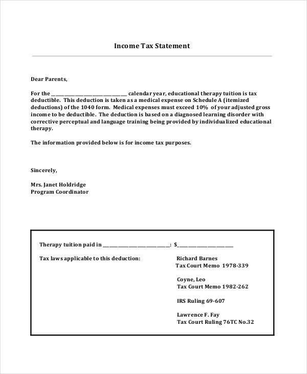 income tax statement1