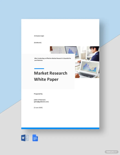 market research white paper template