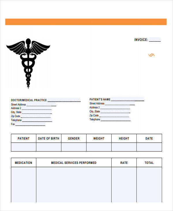 medical clinic receipt1