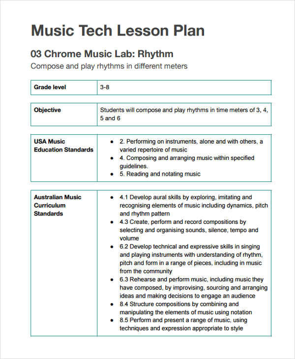 music lesson plan5
