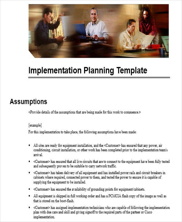network implementation plan