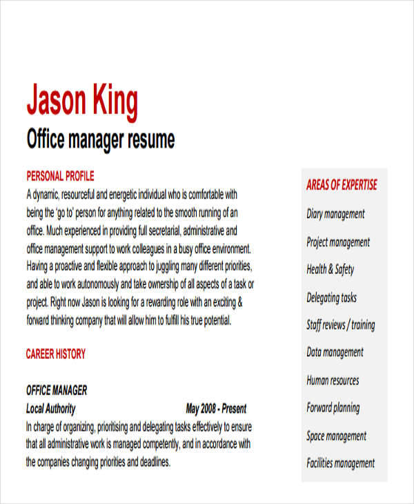 office services manager