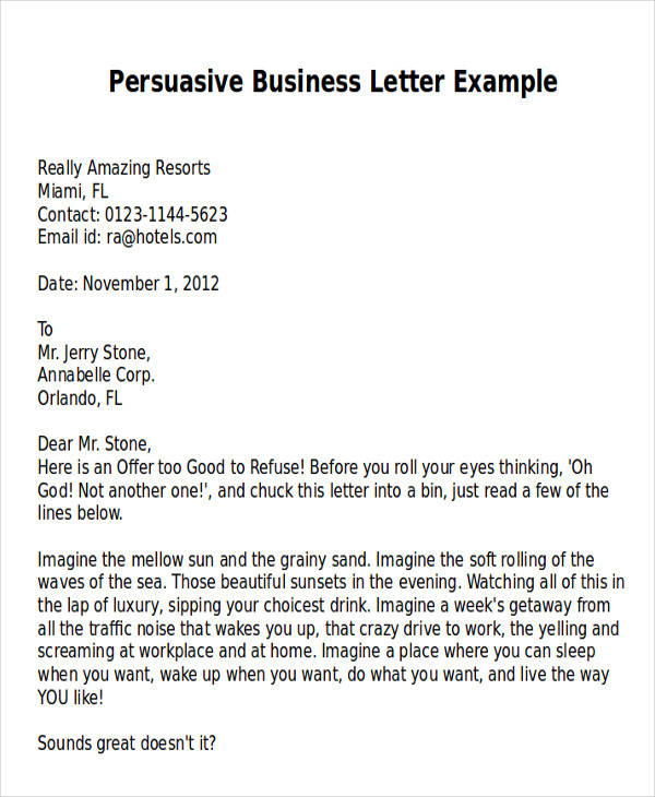 Writing A Sales Letter Tips Examples