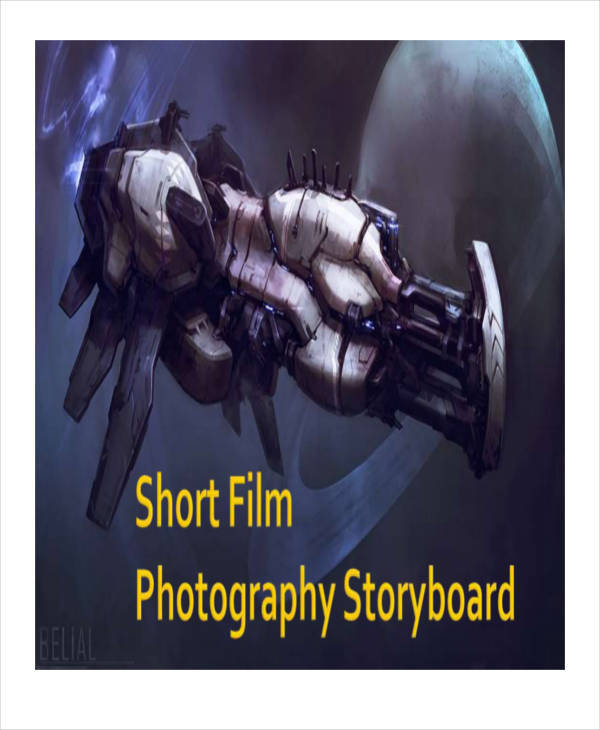 photography storyboard sample