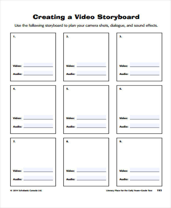 Word Storyboard Template from images.sampletemplates.com