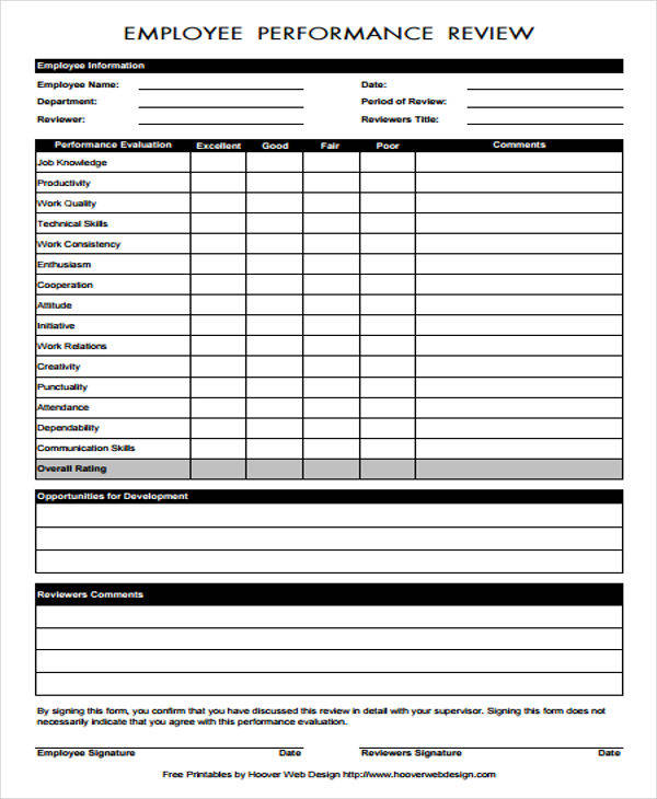 free-16-employee-evaluation-forms-in-pdf