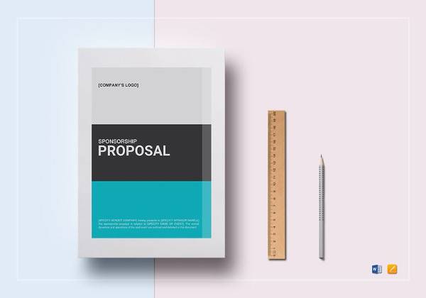 printable sponsorship proposal template