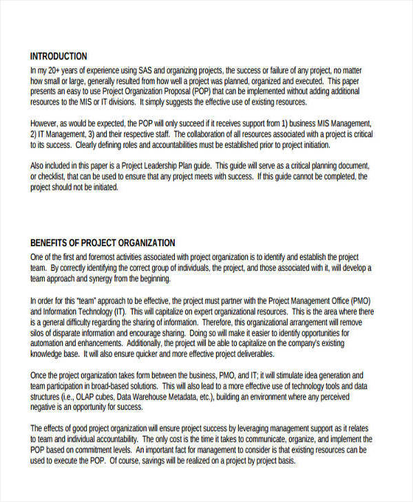 project management business proposal1